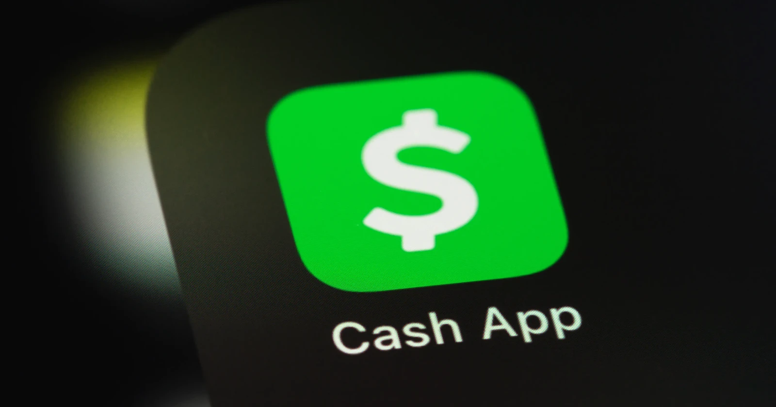 The Cash App icon on a phone home screen