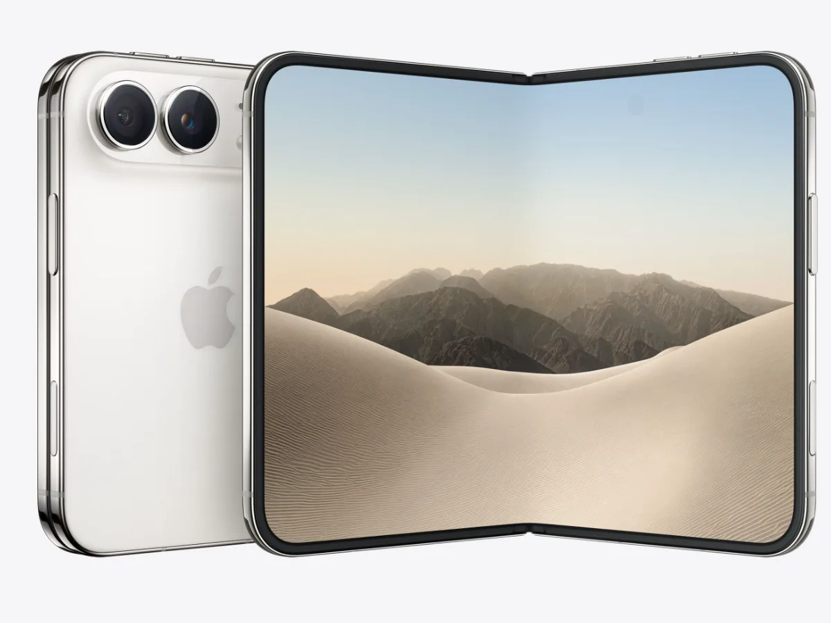 iPhone Duo folded and open