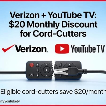 YouTube TV Drops to $62.99 in New Verizon Holiday Deal