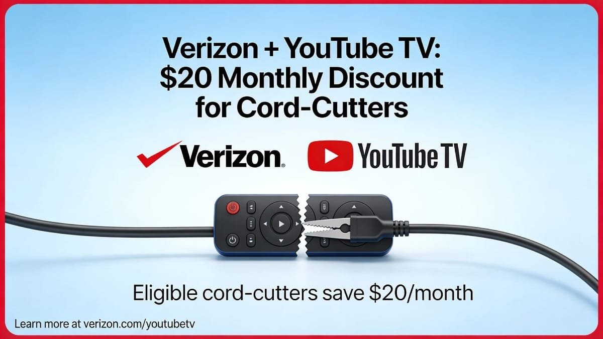 Streaming prices are climbing, but YouTube TV and Verizon teamed up to help you save.